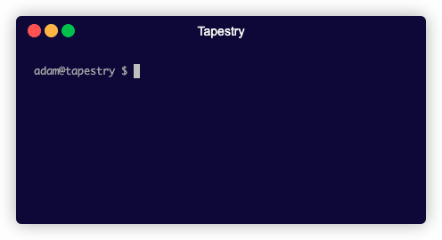 Tapestry CLI.